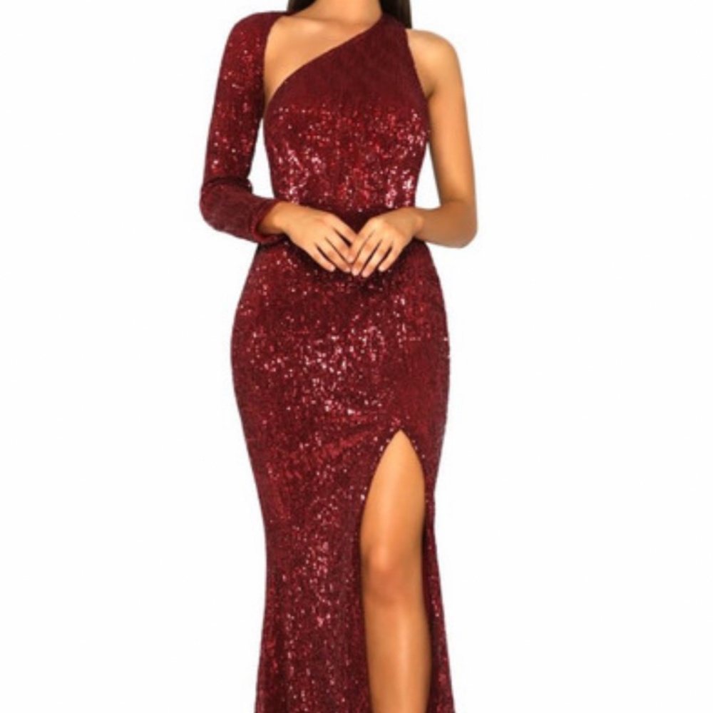 Red Evening Gown